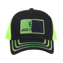 casquette verte fluo