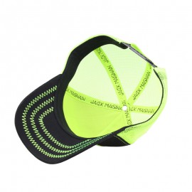 casquette trucker verte fluo