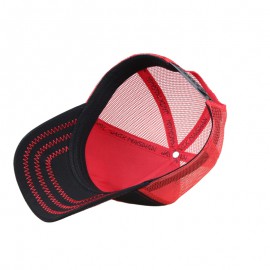 casquette filet rouge