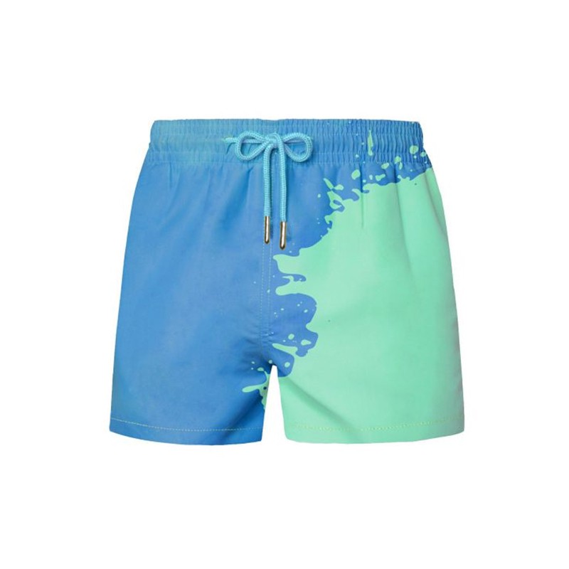 Short de bain thermique Jack Magnan Vert-Bleu