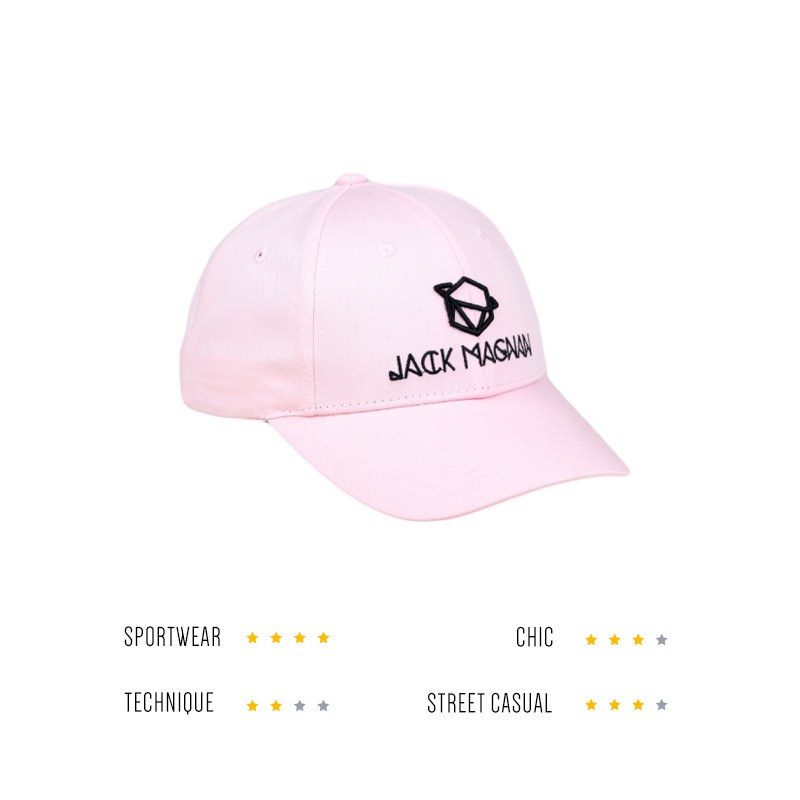 casquette rose dragee