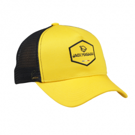 casquette trucker jaune