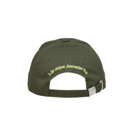 casquette kaki jaune