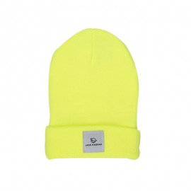 bonnet jaune fluo