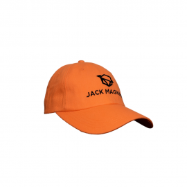 casquette souple coton orange.